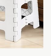 Utopia Home Folding Step Stool - (Pack of 1) Foot Stool with 9 Inch Height - Holds Up to 300 lbs ...