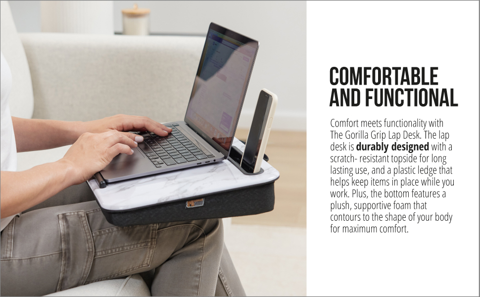 lap desk portable lap desk for laptop with cushion