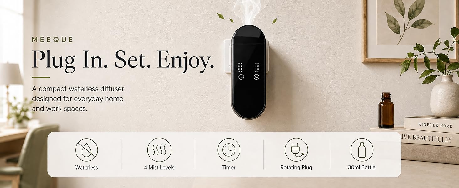 essential oil wall plug in