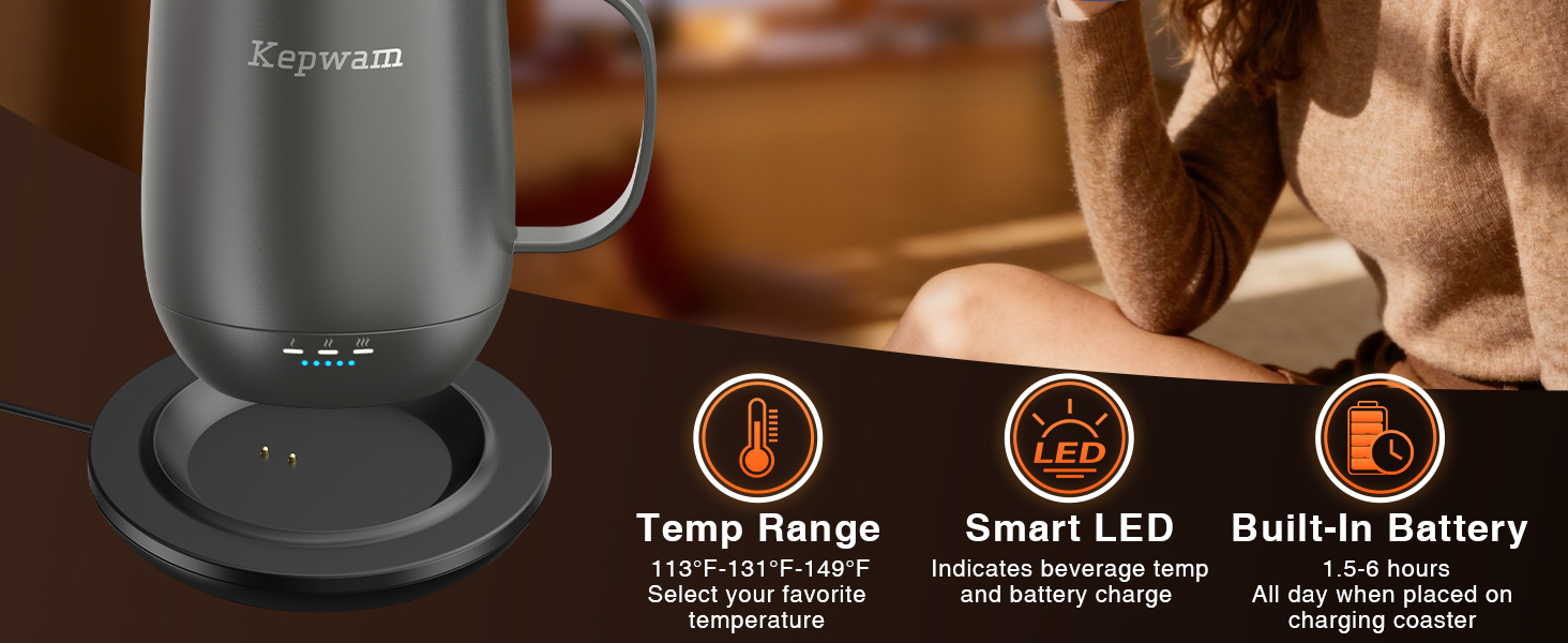 Stays hot to the last drop!