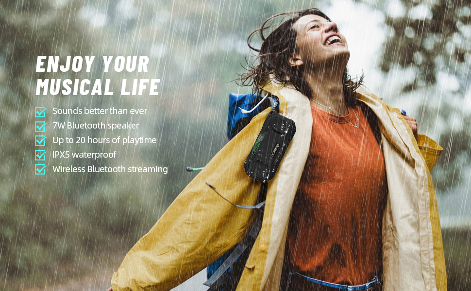 radio with Bluetooth speaker