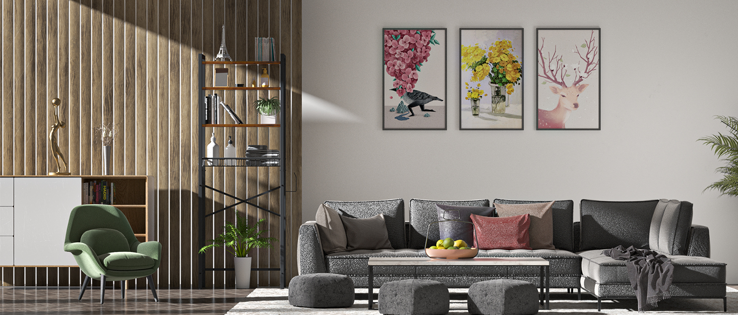 Console Table 3-Tier Sofa Tables Narrow Tables TV Stand Narrow Sofa Table Farmhouse Entryway Table