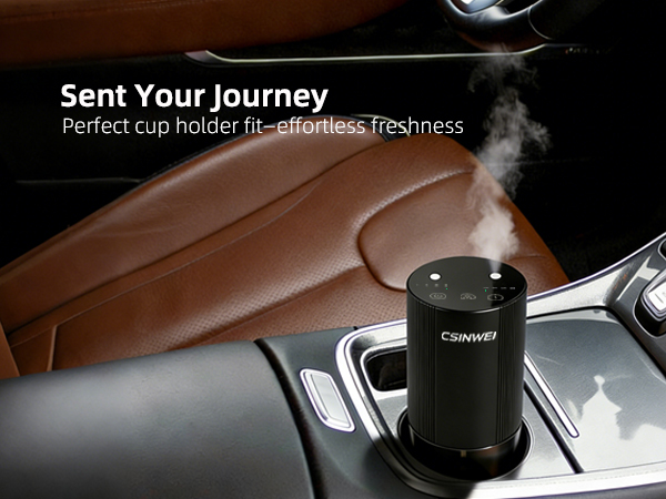 waterless essential oil diffuser scent aromatherapy car room hotel bedroom mini cordless portable 