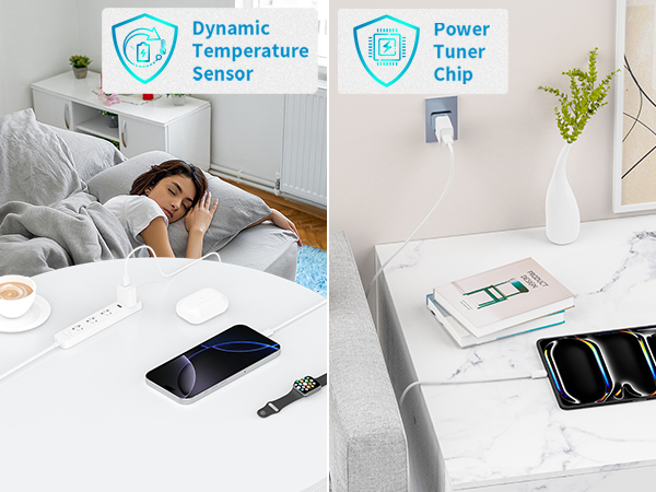 Apple MFi Certified iPhone 17 Charger Fast Charging 20W USB C Charger Block Type C Wall Charger