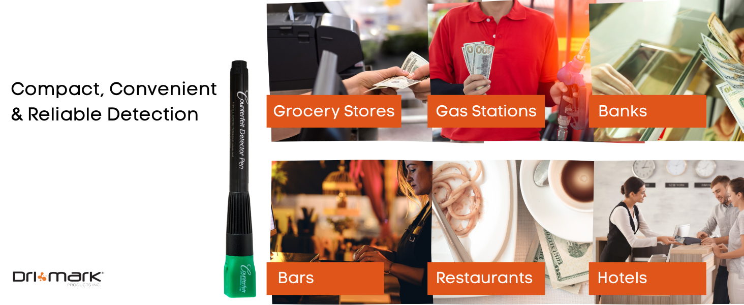 Counterfeit detection Currency detector pen Counterfeit bill pen UV counterfeit pen marker Money