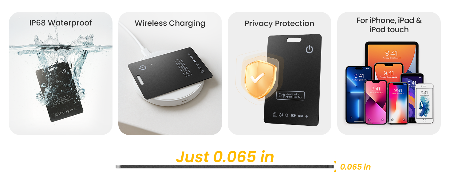 tracking card for wallet