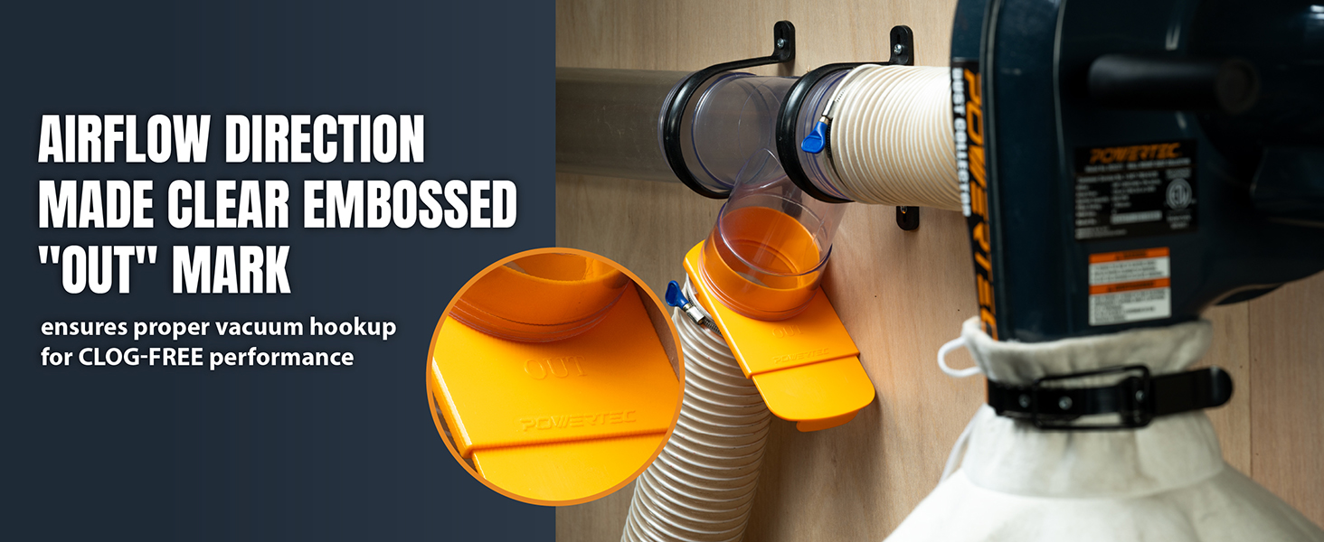 dust collection hose fitting