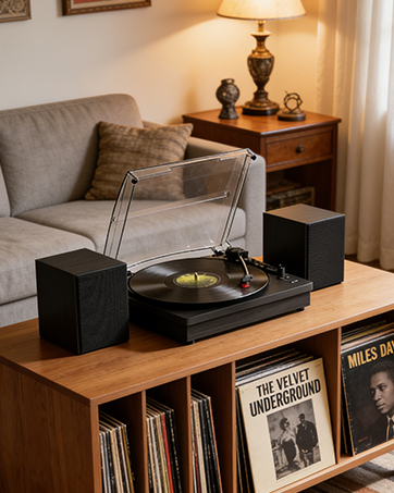 record player