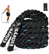 5lb Weighted Jump Rope for Men and Women, Adult Heavy Skipping Rope, Heavy Jump Ropes for Home Wo...