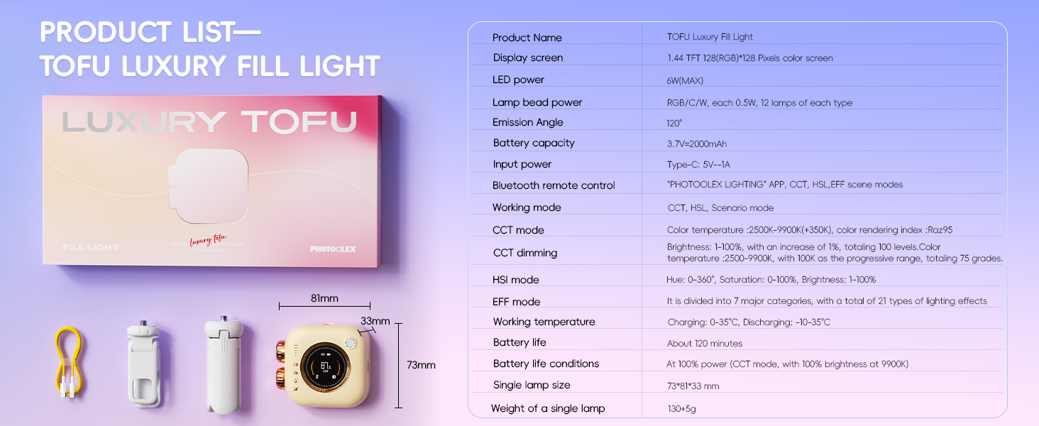 camera light