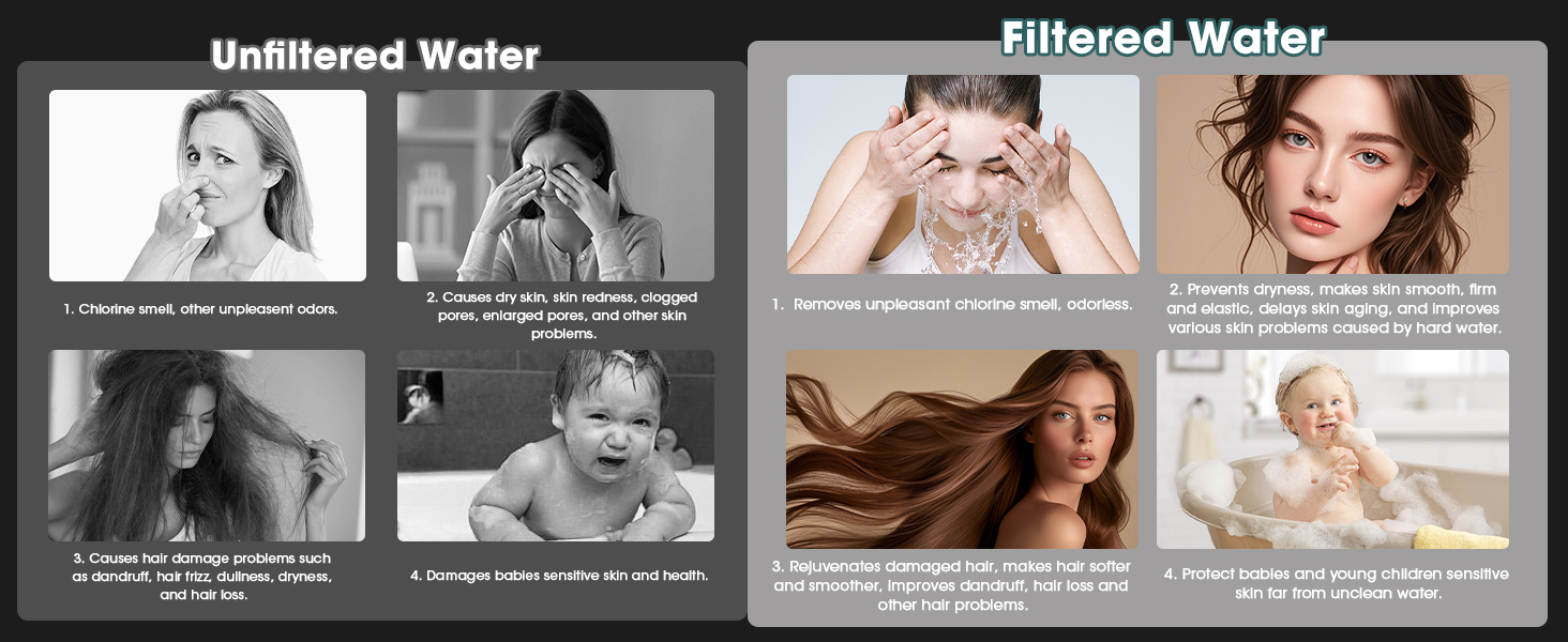 filtered shower head