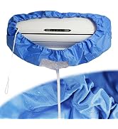 FavorCOOL Split Air Conditioning Cleaning Waterproof Cover Bag, AC Unit Dust Washing Clean Cover ...