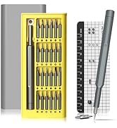 Galcok 27 in 1 Precision Magnetic Screwdriver Set, CR-V Steel Multi-Bit Repair Tool Kit for Elect...