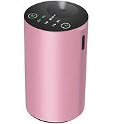 KONCHILE Waterless Essential Oil Diffuser, 7 Colors LED Light, Battery Powered Mini Scent Air Mac...