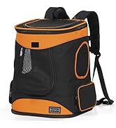 Petsfit Dog Backpack Carrier with Upgrade Waist Cushion Design to Better Fit The Waist, Suitable ...