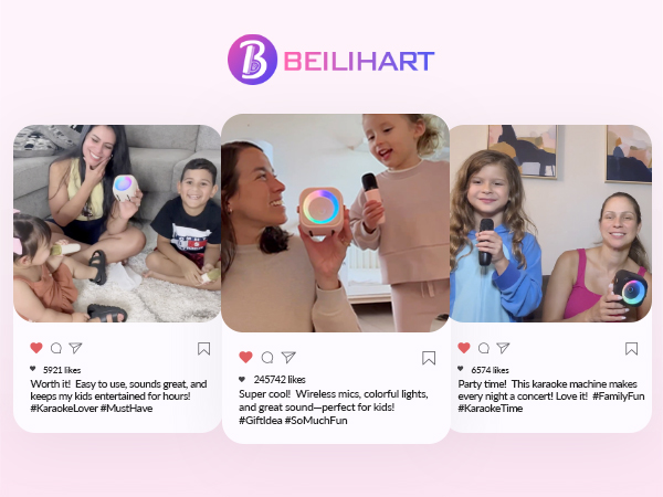 Singing Mini Karaoke Machine for Kids