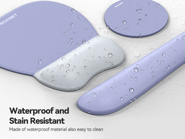 Waterproof Stain-Resistant Design Makes Cleaning Easier