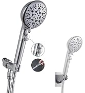 GwernKB Handheld Shower Head with On Off Switch 8-Mode High Pressure Showerhead with 79 Inches Ex...