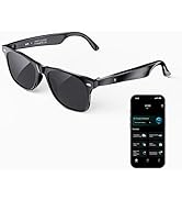 ONKELYIM AI Translation Smart Glasses with ChatGPT for Men and Women, 6.0 Bluetooth Sunglasses wi...