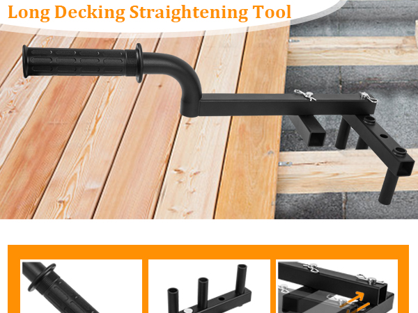 Heavy-Duty Steel Adjustable Deck Tool