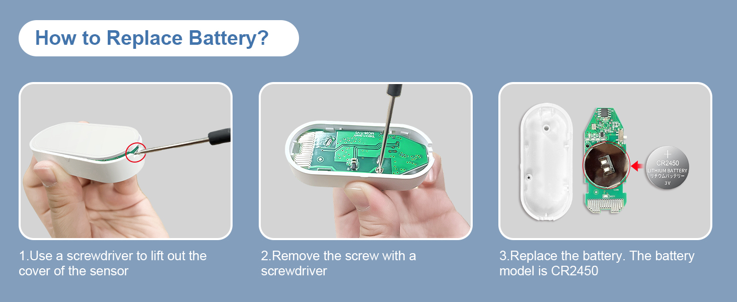 How to replace battery