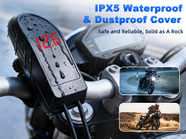 motorcycle phone charger