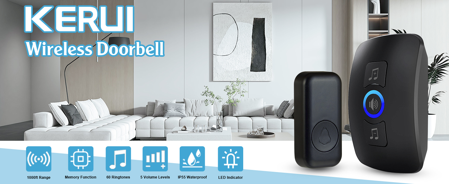 KERUI Wireless Doorbell