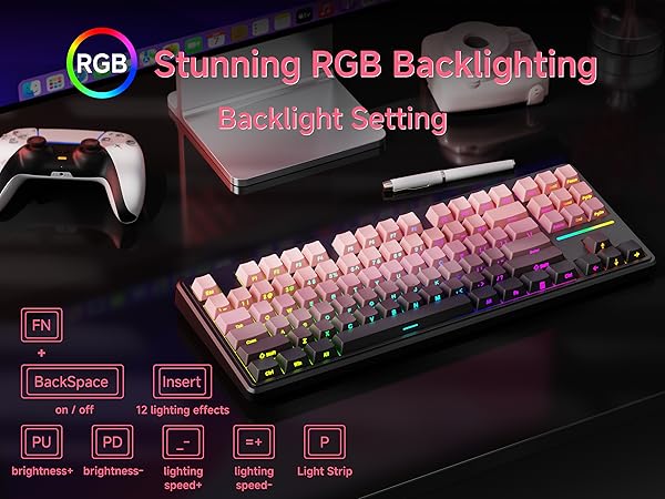 wired membrane keyboard