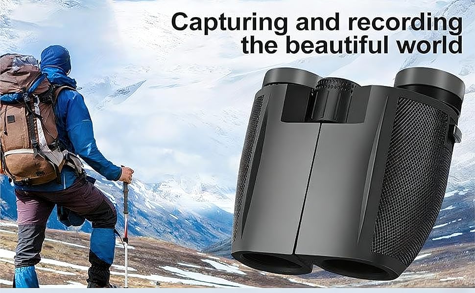 High-Definition 12X25 Pocket Binoculars – See Every Detail with Stunning Clarity