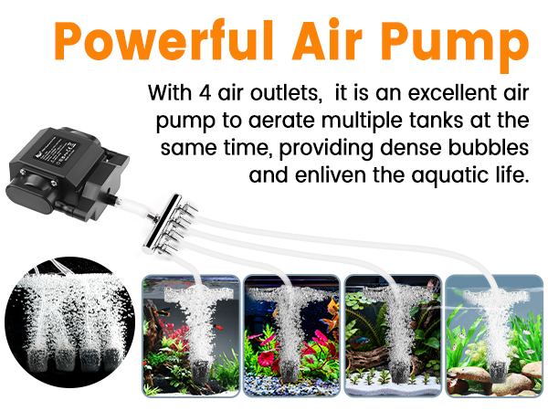 commercial fish air pump