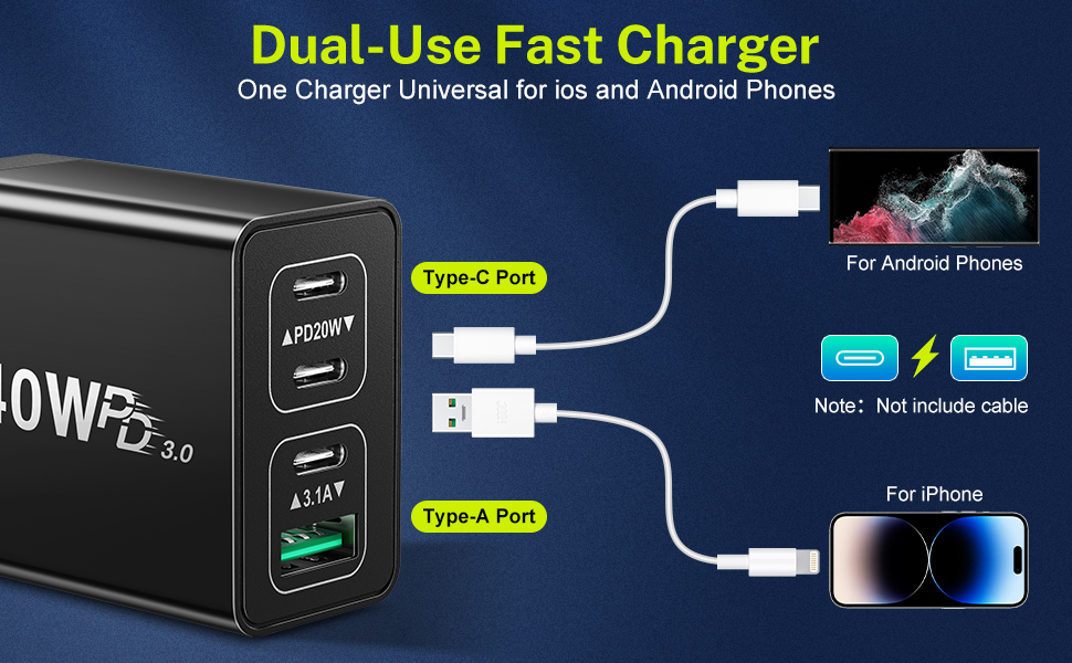 Dual Use Fast Charger