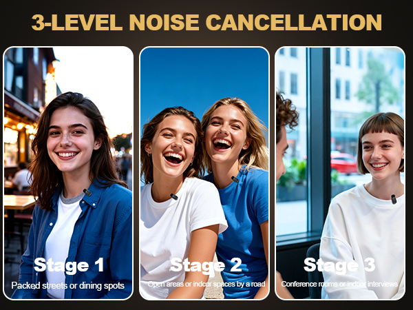 3-LEVEL NOISE CANCELLATION