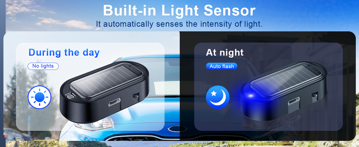 Built-in Light Sensor