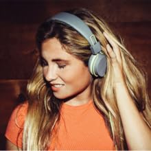 JLab neon over the ear headphones with wire