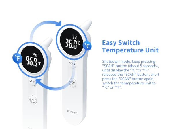 Easy Switch temperature unit