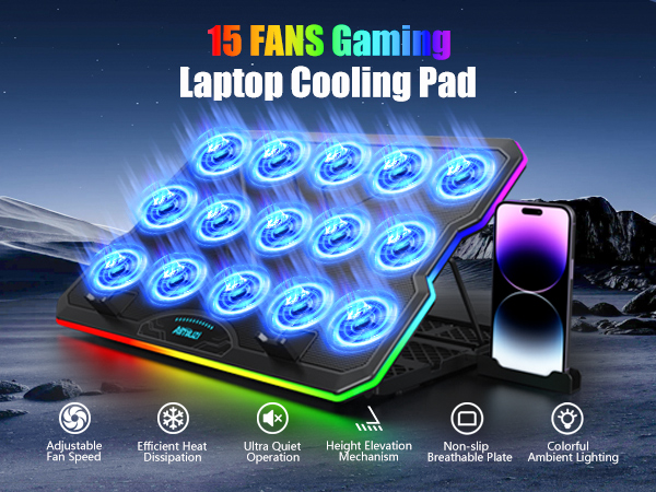 F15 Laptop Cooling Pad-1