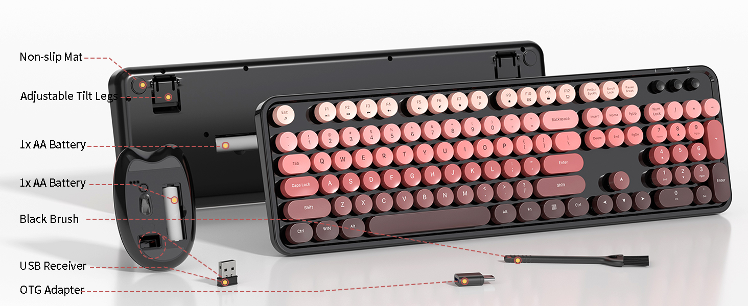 Wireless Keyboard and Mouse