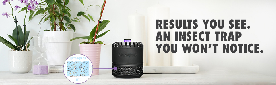dynatrap indoor insect trap gives you results you can see with an insect trap you won't notice