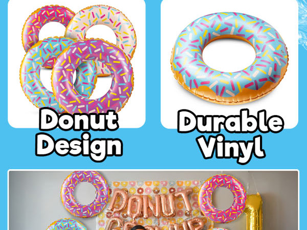 donut pool float donut decorations pool floats kids pool inflatables for kids pool tubes for kids