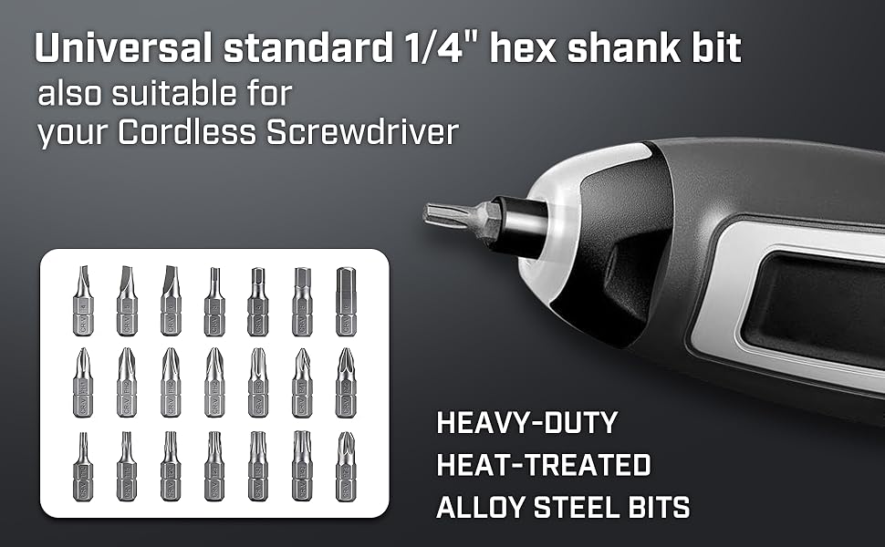 bits for power screwdriver