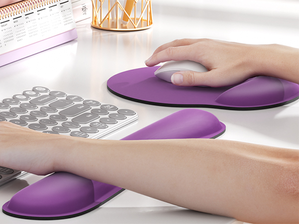 keyboard and mouse wrist rest