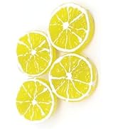 2Pcs Double Lemon Slices Hair Clips Lemon Hair Clip for Women Girls Bangs Side Hairpins Creative ...