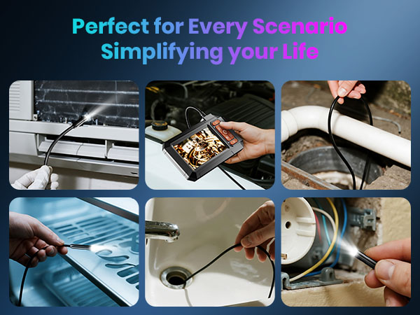 Borescope Camera with Light