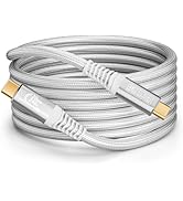 CABLAPTOP USB c Cable 15ft, USB 3.2 Gen 20Gbps 4K@144Hz Video Cable 240W Data Transfer Cable for ...