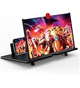 18'' Screen Magnifier for Cell Phone, Fanlory 3D HD Magnifying Screen Enlarger Expanders for Movi...