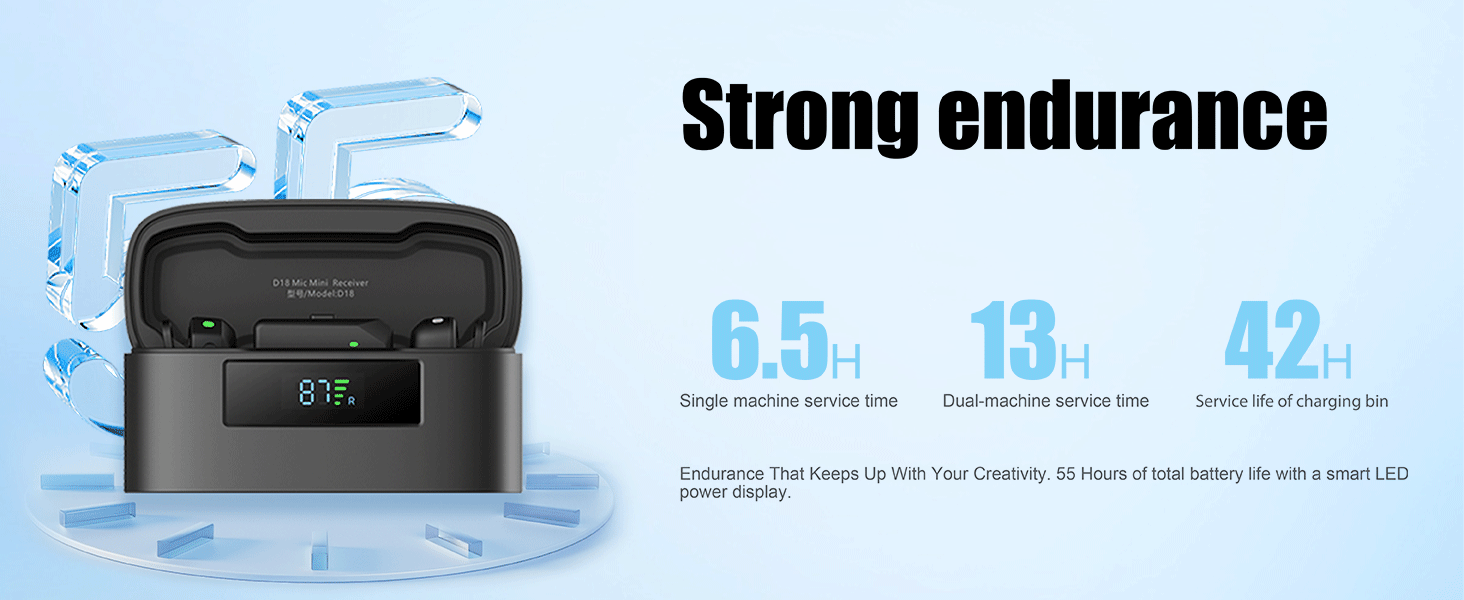 55Hours Strong endurance