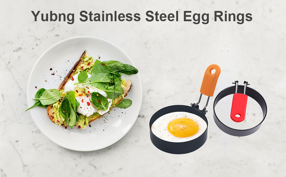 stainless steel egg rings 