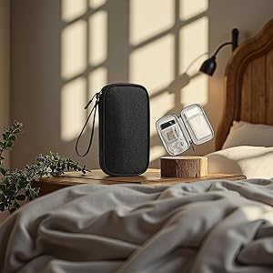  "No More Tangled Wires!" – Smart mesh compartments separate cords, power banks &amp; earbuds. 