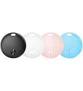 Air Tracker Tags- 4 Pack, New Bluetooth Tracker Works with Apple Find My APP (iOS Only), 92 dB So...