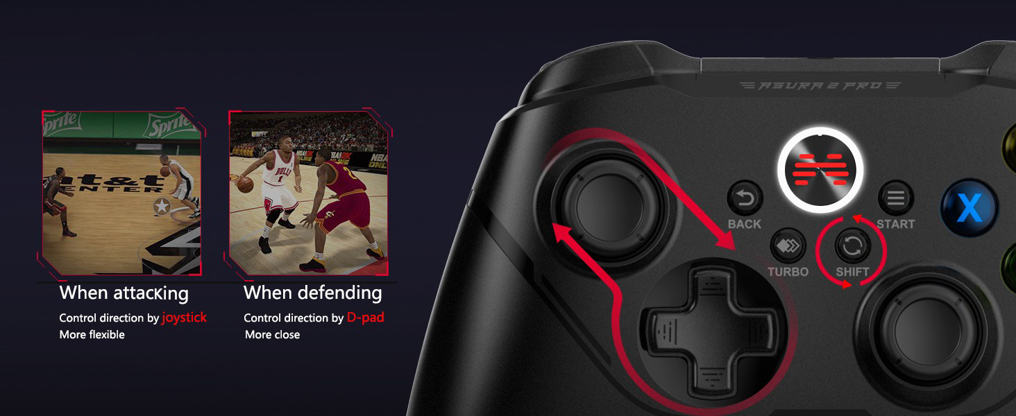 asura 2 pro shift function